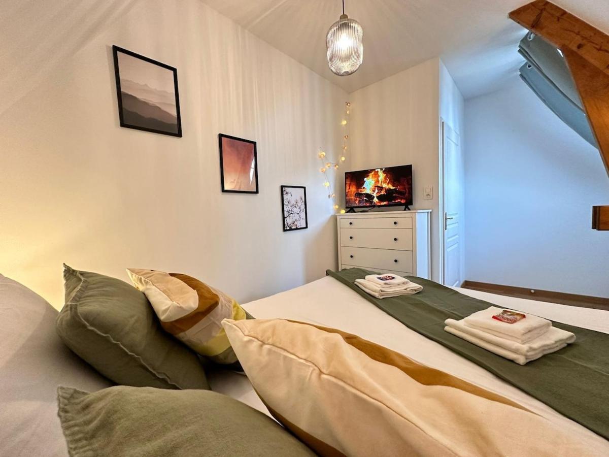 S Bayleved'Air Duplex Vue Chateau, Balneo Et Sauna سيدا المظهر الخارجي الصورة