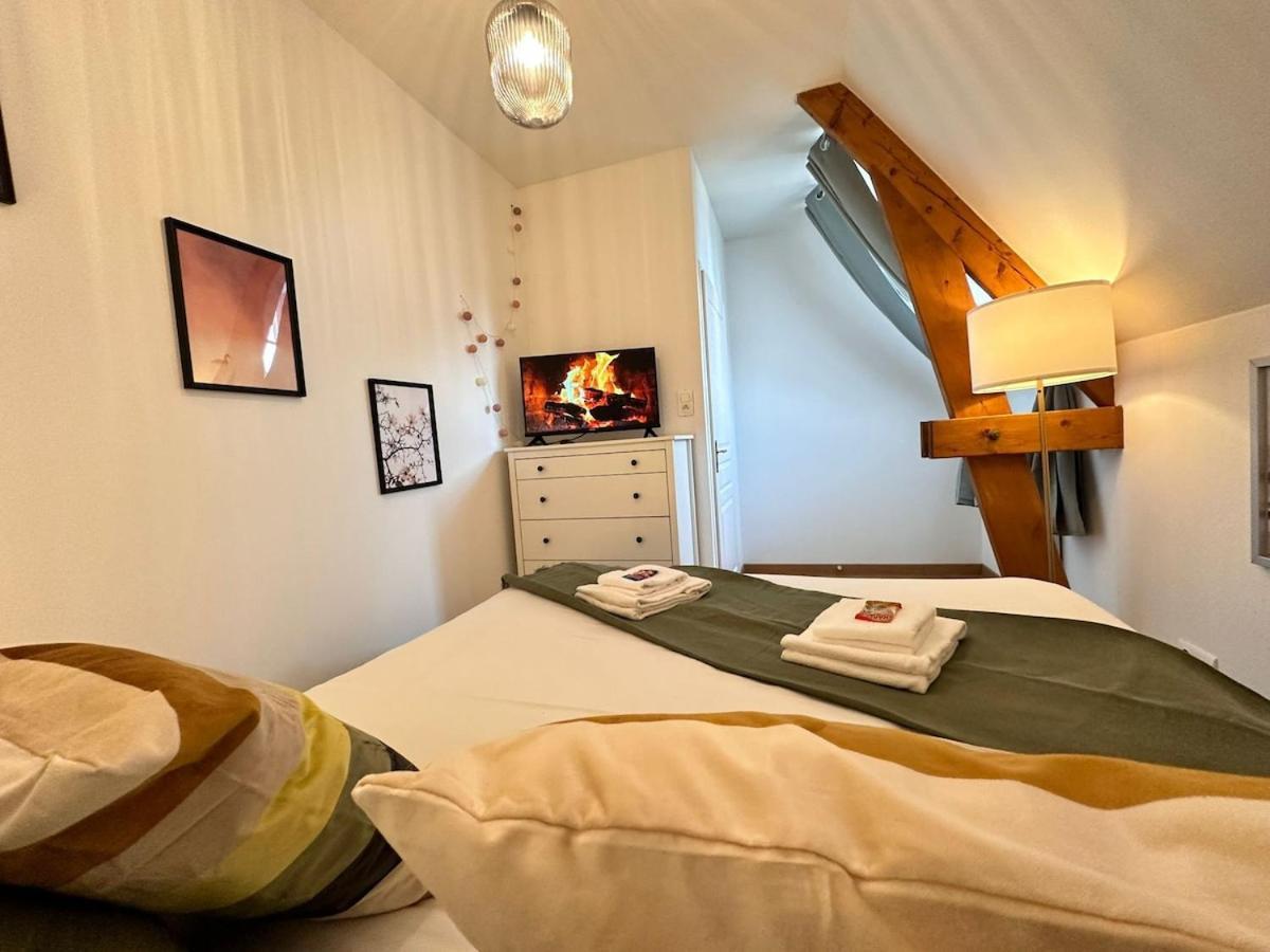 S Bayleved'Air Duplex Vue Chateau, Balneo Et Sauna سيدا المظهر الخارجي الصورة